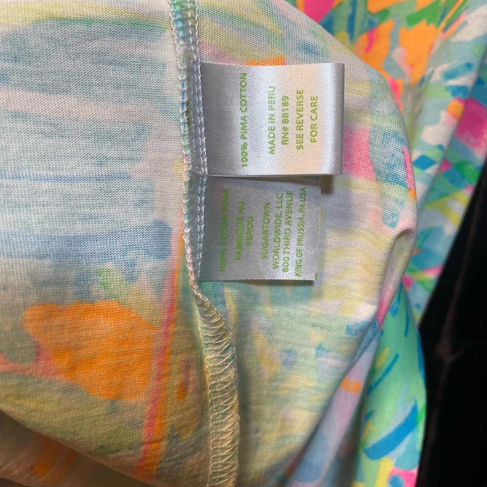 SEA SALT AND SUN LILLY PULITZER Short Sleeve Marlowe Dress Sz. S - Picture 5 of 5